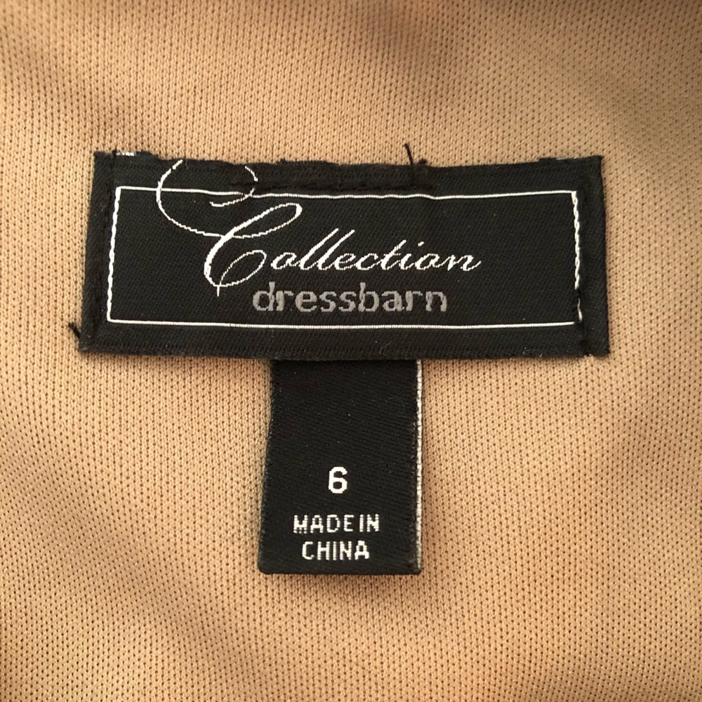Champagne Bronze Dress Size 6 - Picture 4 of 4